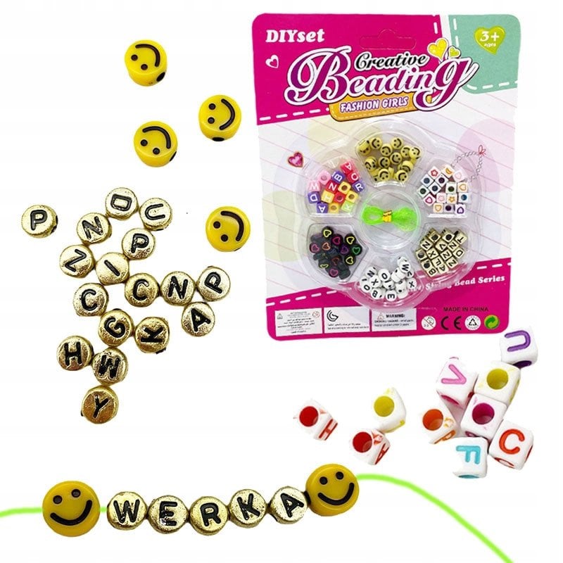 Zestaw koralików 170el Kwiatek 012595 91290