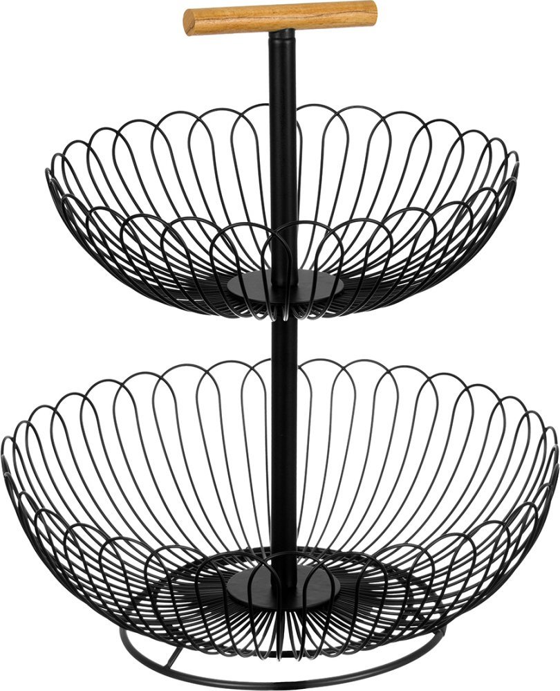 Brunbeste KOSZYK PIĘTROWY PATERA NA OWOCE LOFT 2341