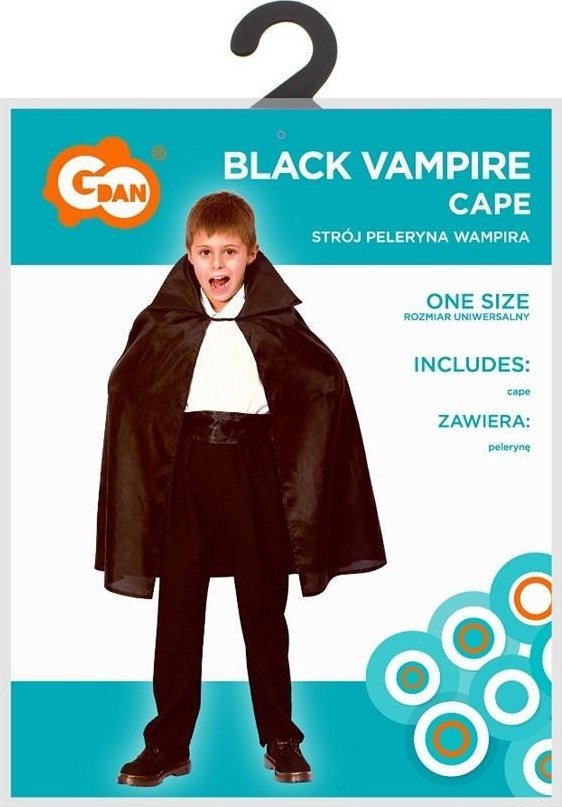 Strój peleryna wampira rozmiar uniwersalny