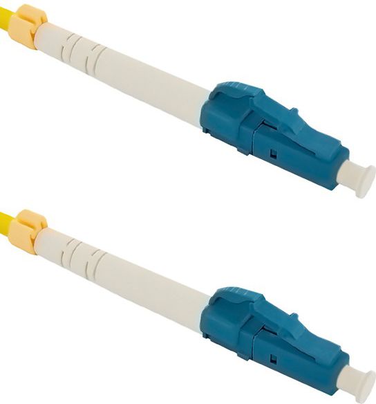 Qoltec Optic Patchcord LC/UPC - LC/UPC simplex SM 9/125 G652D 0.5m (54323)