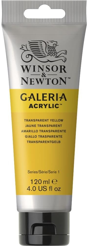 Winsor & Newton Galeria, 120 ml, Transparent, Yellow, Tube