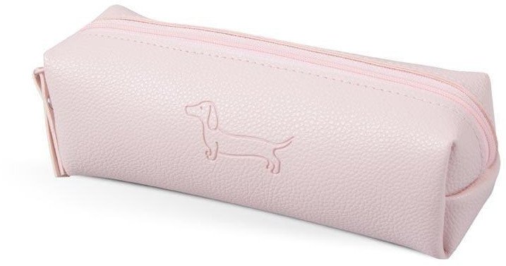 Piórnik saszetka mini cube Sharky różowy jamnik EDUKAMP