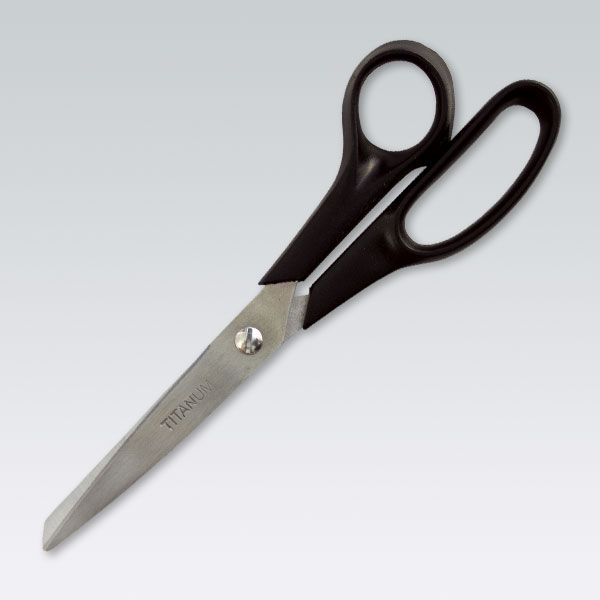 Titanum Nożyczki biurowe Titanum czarne (S02024)