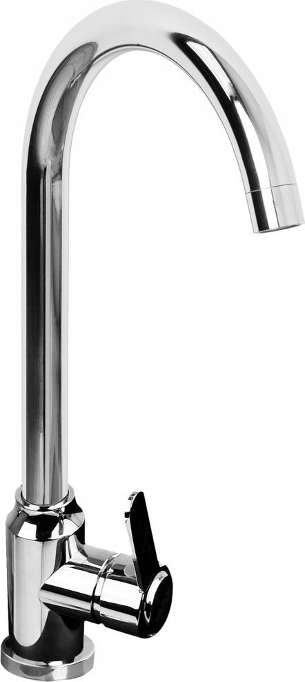 Bateria kuchenna Pyramis Bateria stalowa Pyramis Lungo Chrom stała wylewka