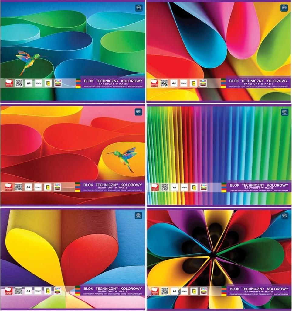 Interdruk Blok techniczny A4 20k biały