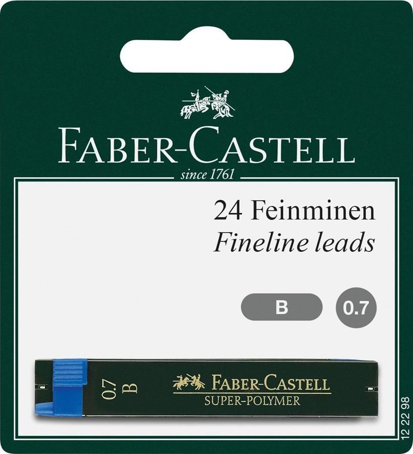 Faber-Castell Faber-Castell 122298 wkład do długopisu B Czarny