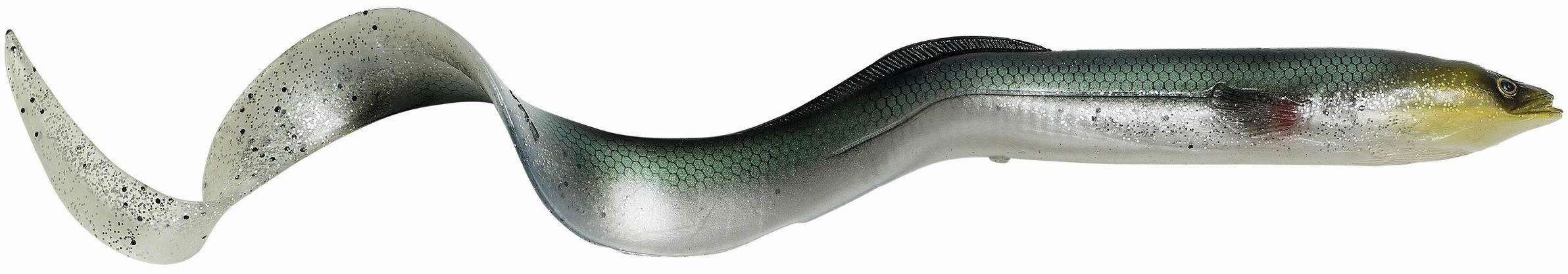 Savage Gear SG LB Real Eel 15cm 12g 30pcs Green Silver (Bulk)