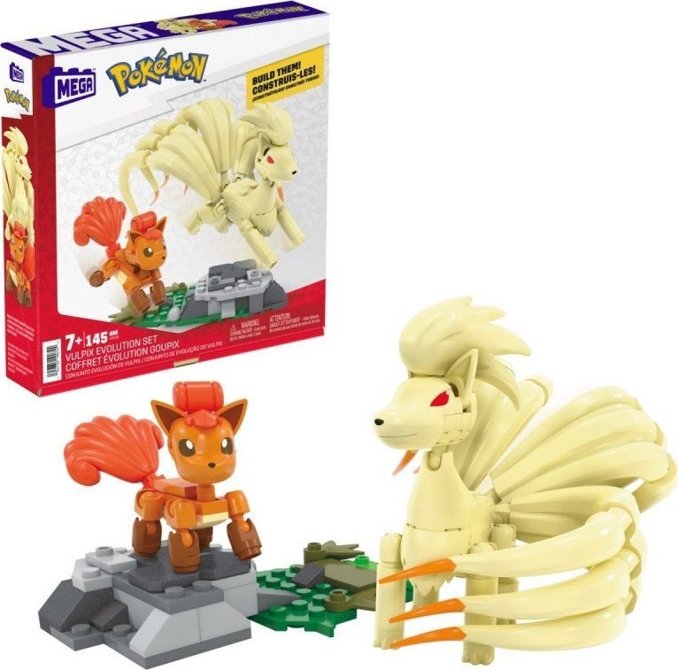 Mega Bloks Klocki Mega Pokemon Ewolucja Vulpixa