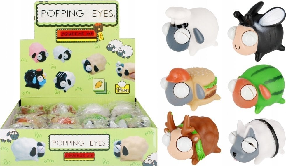 Mega Creative ZAB WYCISKANA 8CM MIX6 MC DISP 12/288