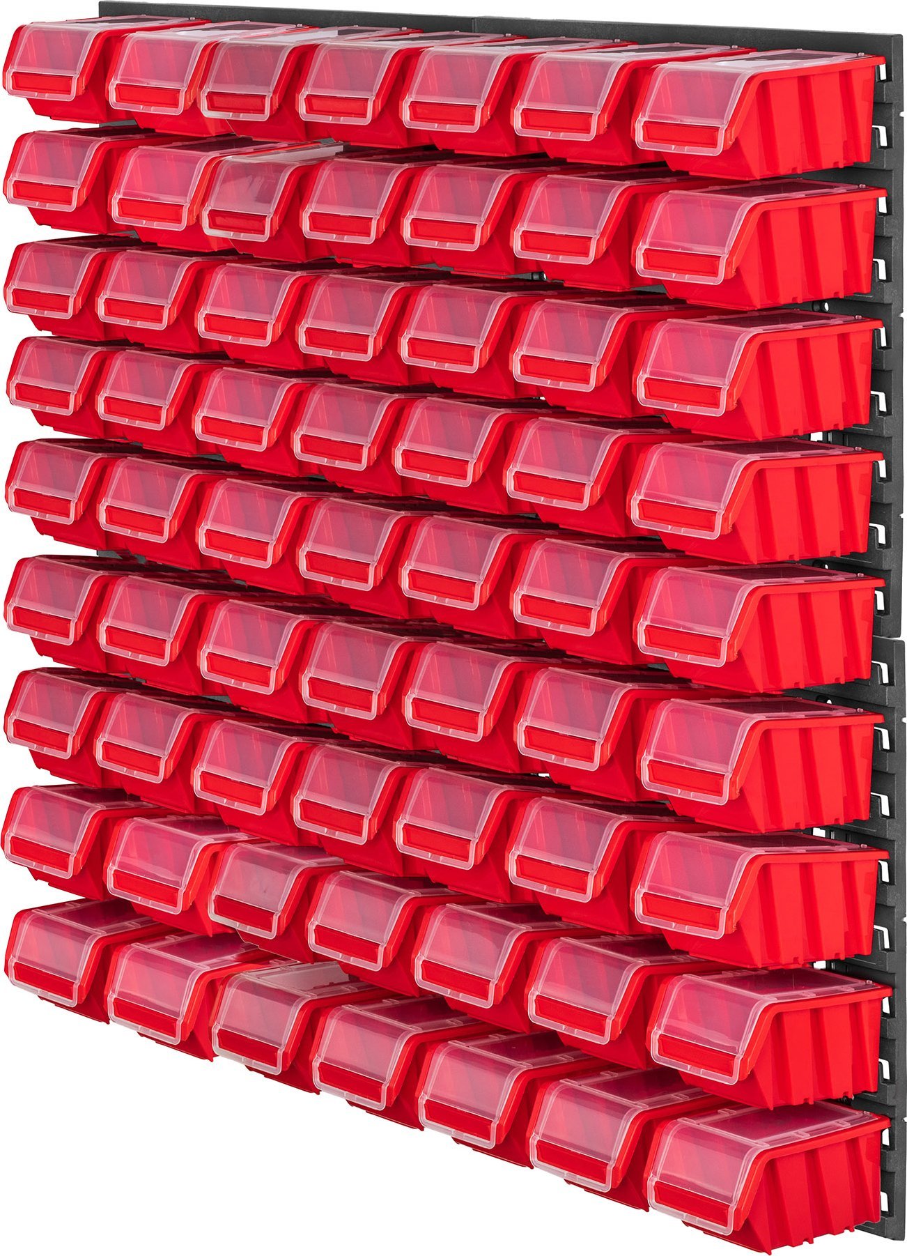 KADAX Tablica Narzędziowa Ścianka Warsztatowa 78x78cm 63el Warsztat Garaż Kuwety