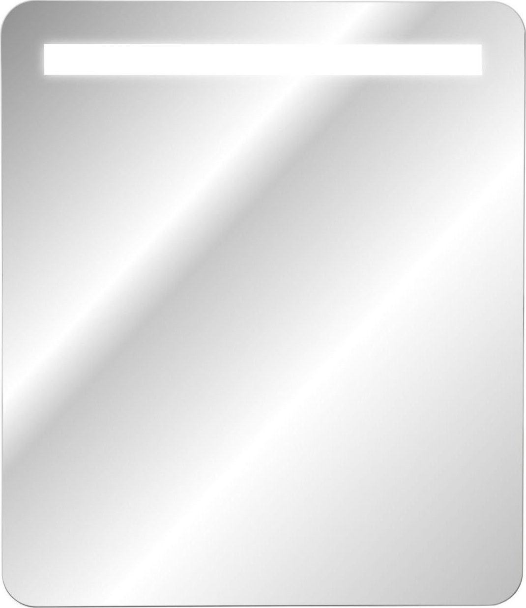 Lustro Comad Lustro wiszące, podświetlane, Bianca, 60x1x70 cm
