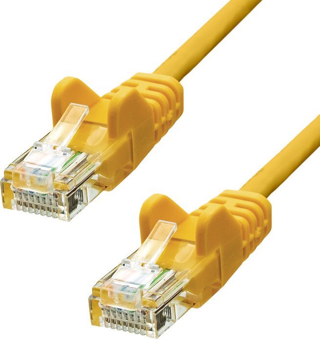 ProXtend ProXtend U/UTP CAT5e PVC AWG 26 CCA Yellow 30CM