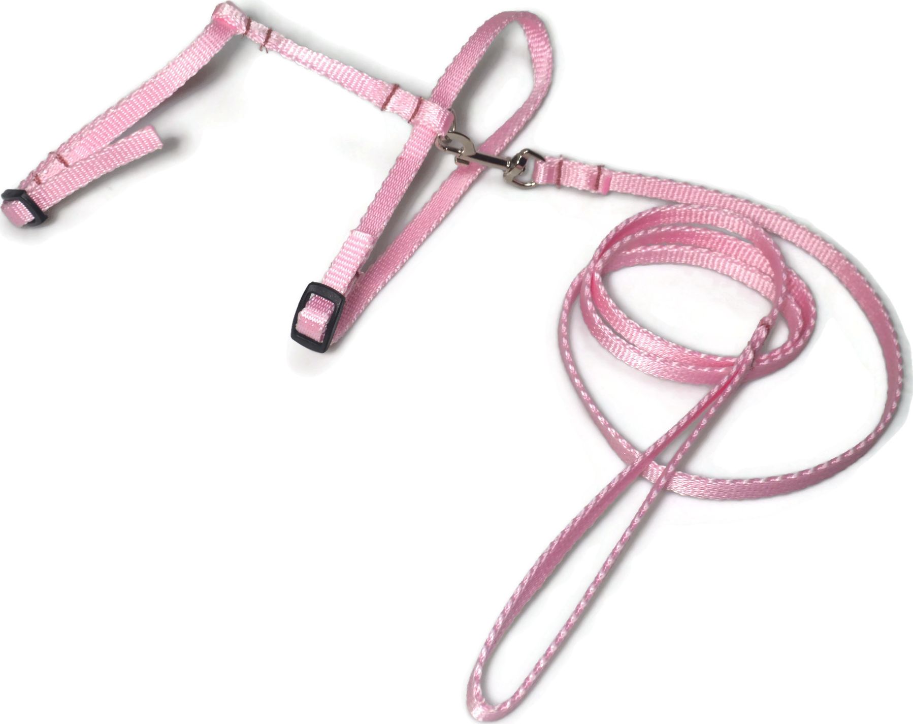 Alizoo Komplet dla kota, pasuje jak dla kociąt tak i dorosłemu. smycz szelki - ALIZOO