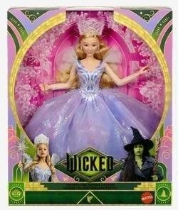 Mattel Universal Pictures’ Wicked: For Good Deluxe Glinda Doll with Movie-Inspired Outfit & 3 Accessories, Fashion doll, Female, 6 yr(s), Girl, 290 mm