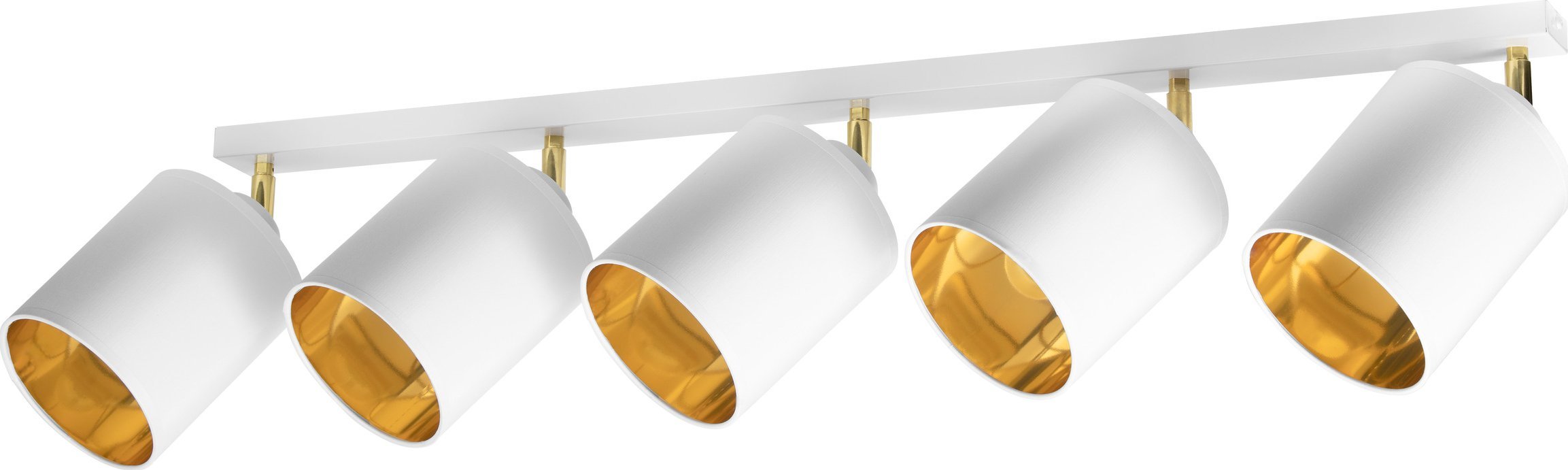 Lampa sufitowa Orno BATI oprawa ścienno-sufitowa, moc max. 5x60W, E27, biała