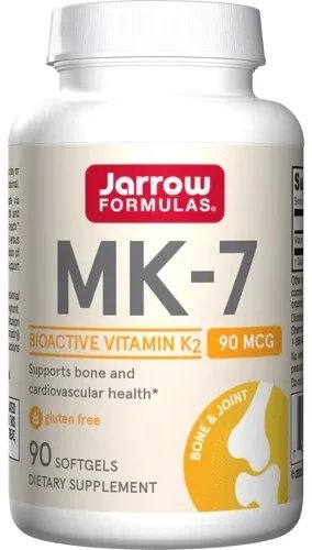Jarrow Formulas - Vitamin K2 MK-7, 90g, 90 Kapsułek Miękkich