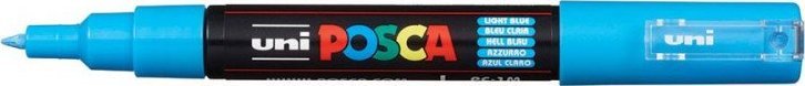 Uni MARKER PLAKATOWY UNI POSCA PC-1M JASNO-NIEBIESKI