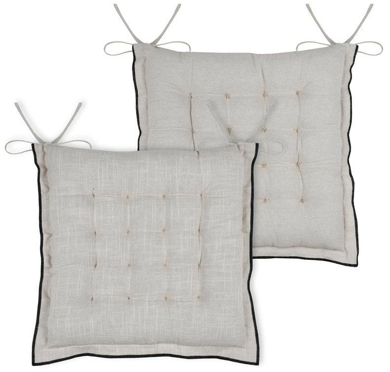 Poduszka na krzesło, z wiązaniem, HELIOS, 38 x 38 cm