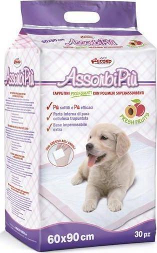 Record Italy RECORD PODKŁADY DLA PSA 60x90cm /30szt OWOCOWE