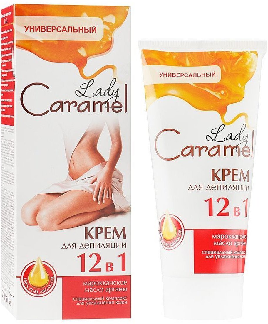 Lady Caramel Krem do depilacji 12w1 200ml