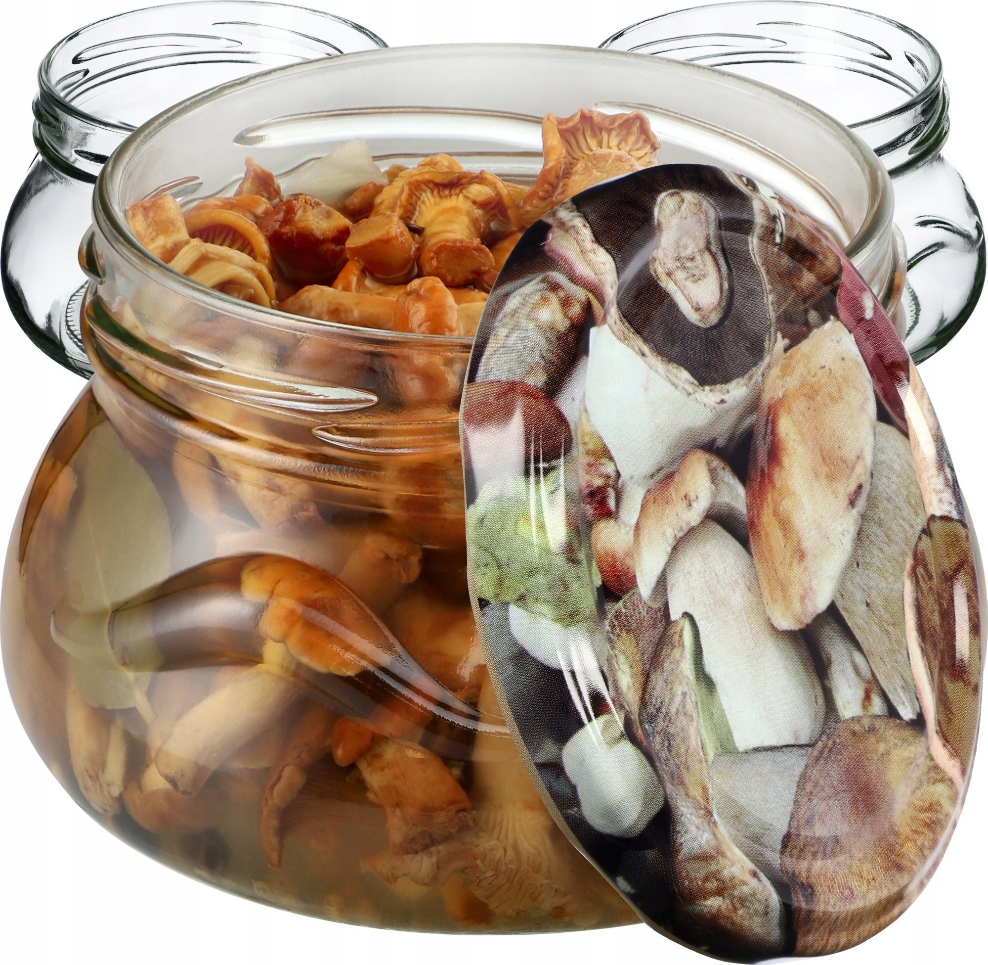 Kadax 50x Słoiki Szklane 300ml Na Przetwory Dżem Miód