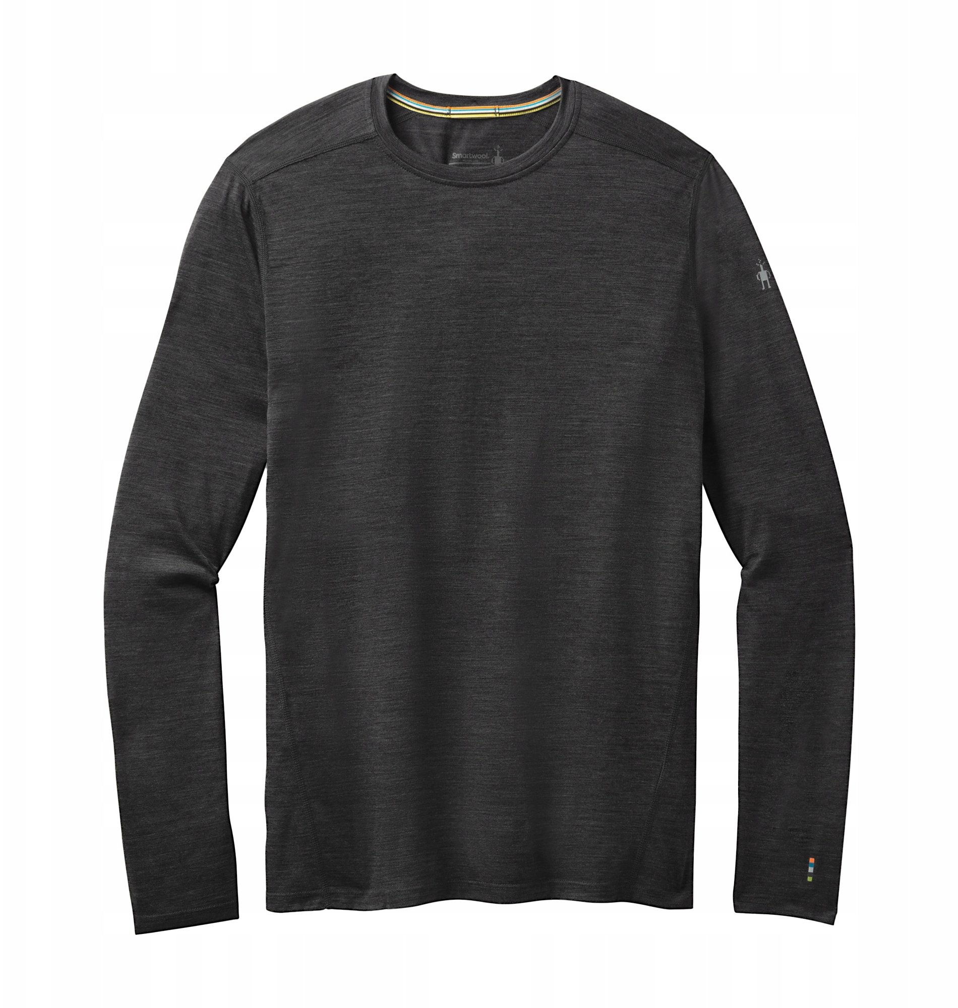 M'S Classic All-Season Merino Base Layer Crew Boxed, D36 | iron heather, M