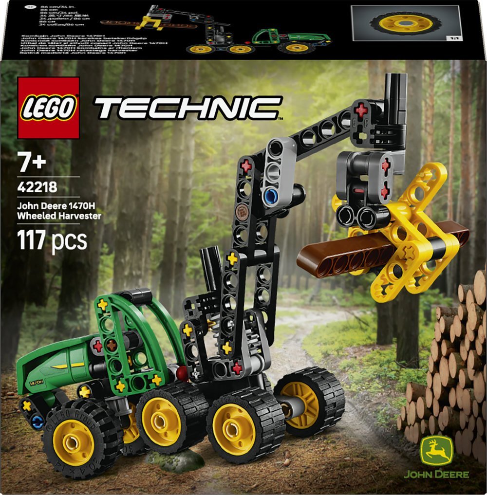 LEGO Technic Harwester kołowy John Deere (42218)