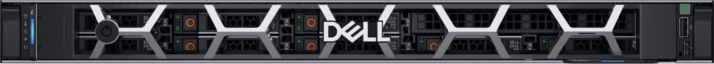 Serwer Dell DELL PowerEdge R360 serwer 480 GB Rack (1U) Intel Xeon E E-2436 2,9 GHz 16 GB DDR5-SDRAM 700 W