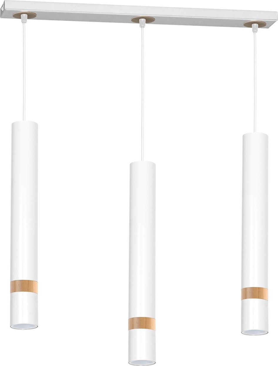 Lampa wisząca Milagro Nowoczesna lampa wisząca do jadalni Milagro Joker potrójna MLP6302