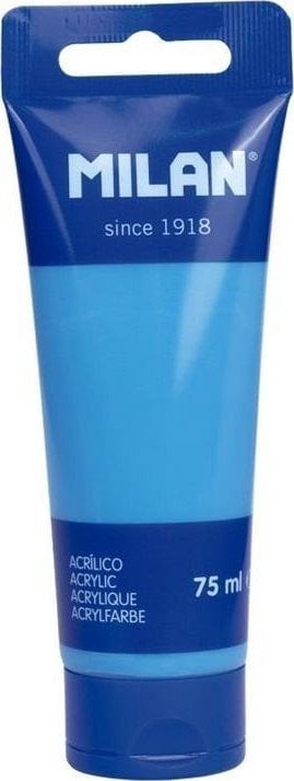 Farba akrylowa w tubce 75ml błękit karaibski MILAN