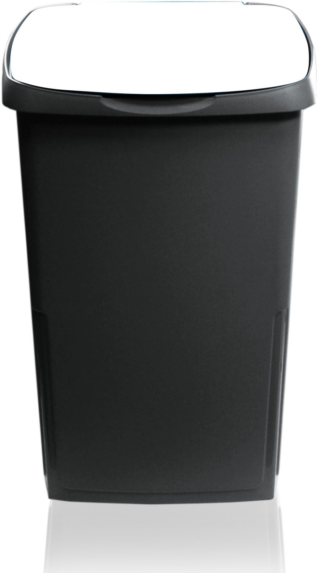 Atkritumu tvertne Eco Solution 45L 37x36x53 5cm tumsi peleka/balta 8000303314547