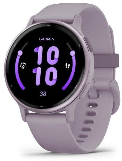 Garmin Vivoactive 5 3,05 cm (1.2") AMOLED Cyfrowy 390 x 390 px Ekran dotykowy Fioletowy Wi-Fi GPS