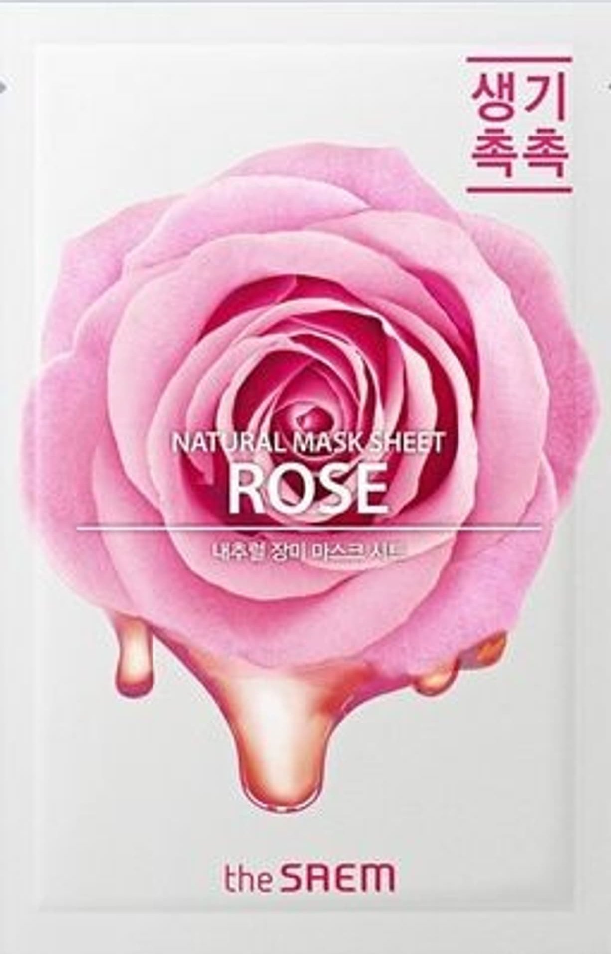 theSaem The SAEM Natural Mask Sheet Maska na tkaninie - Rose 21ml