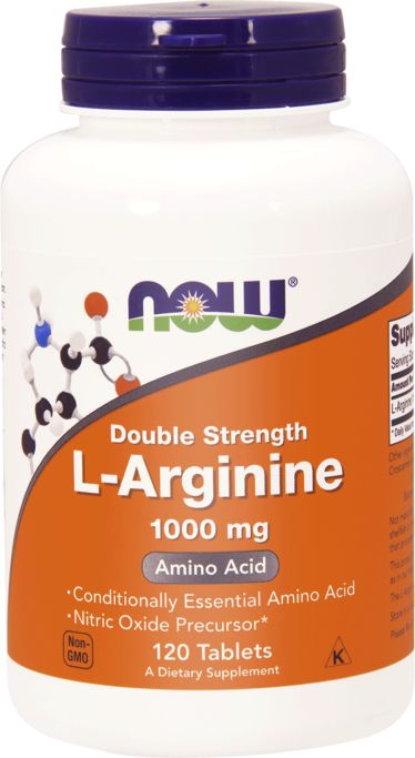 NOW Foods L-Arginine 1000mg 120 tabletek