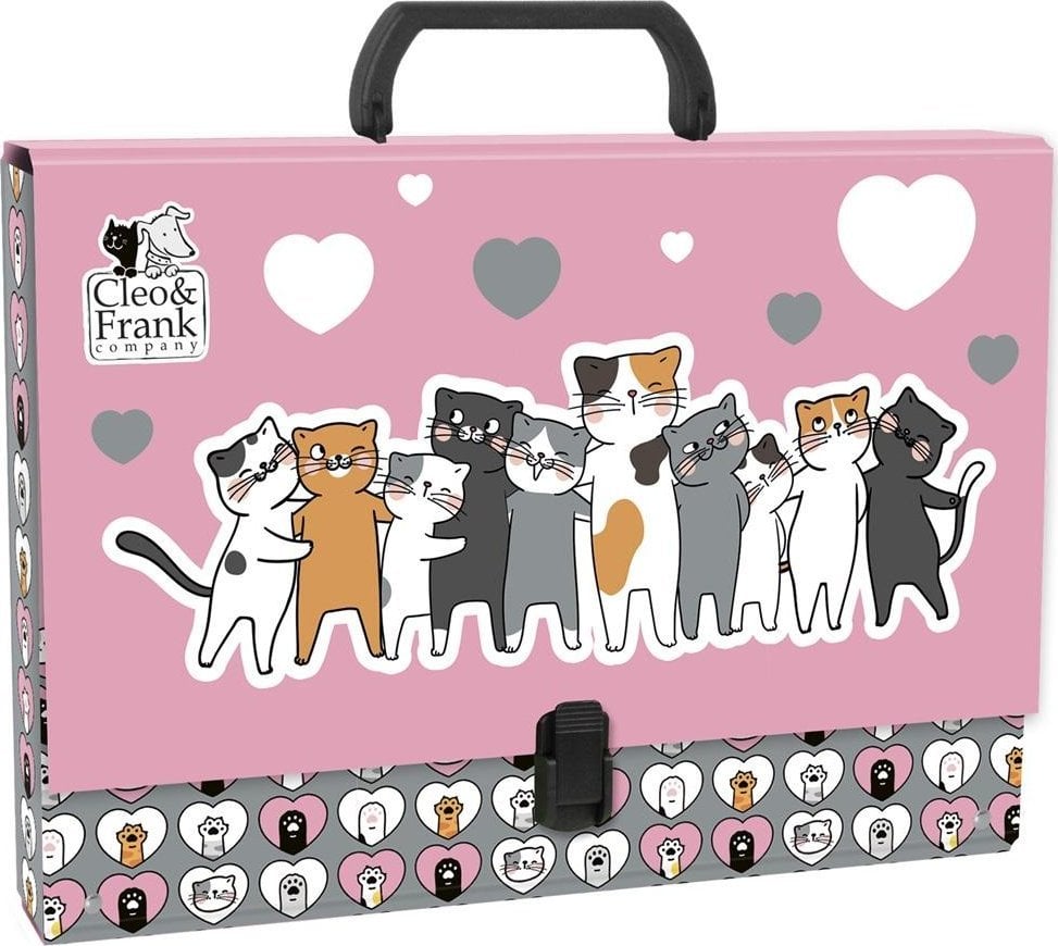 Teka Teczka twarda z r±czk± Cleo i Frank 39 DERFORM