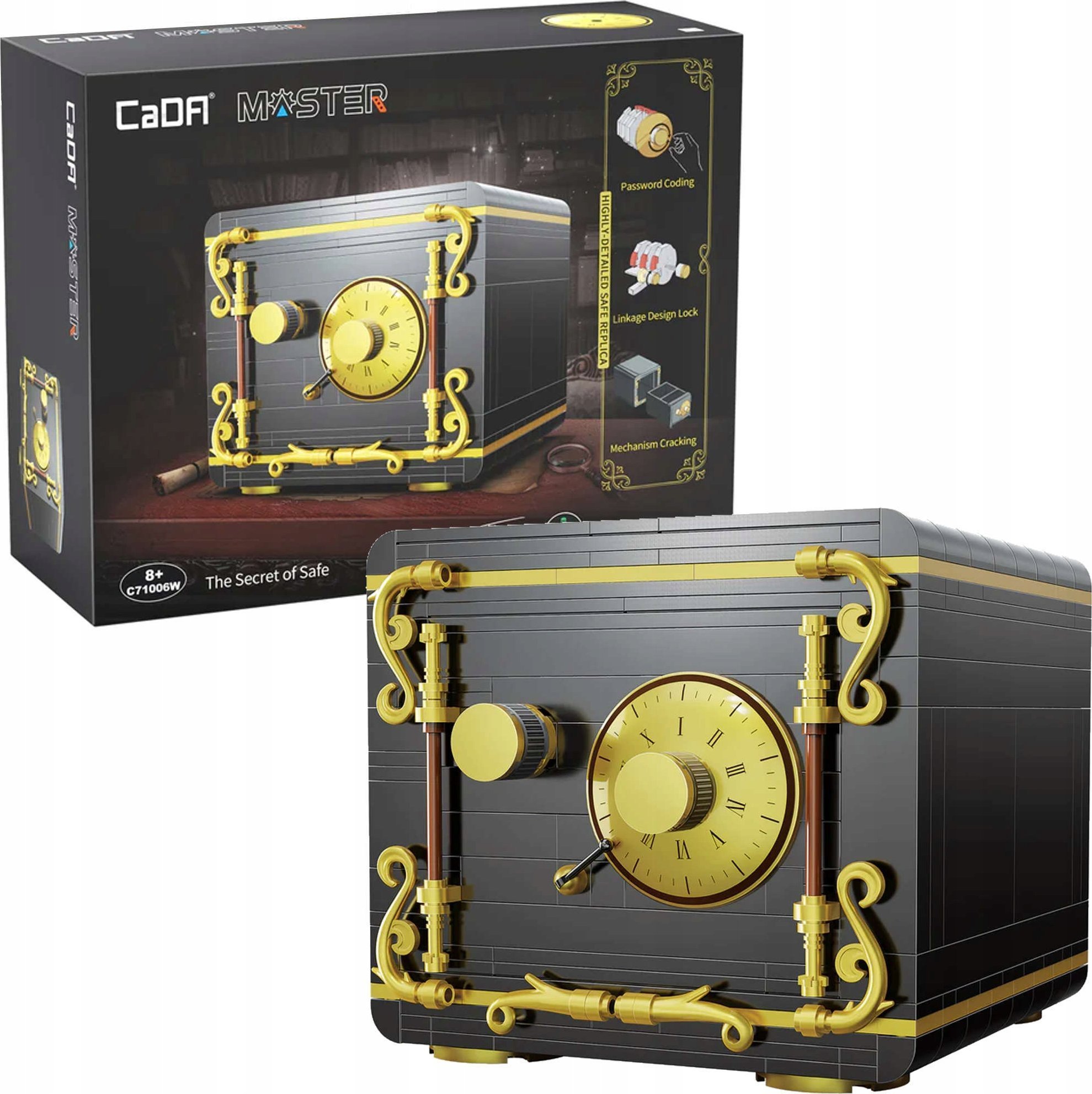 Klocki Cada The Secret of Safe C71006W 29684