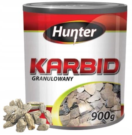Hunter Karbid na krety i nornice granulowany 0,9 kg Odstraszacz
