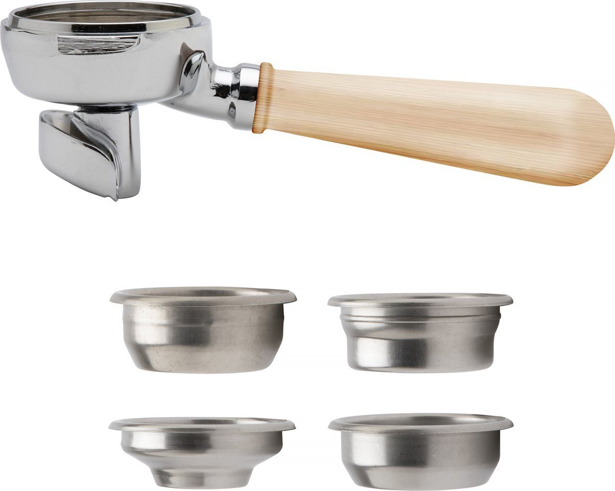 Lelit Lelit - PLA582M Portafiltr 58mm z podwójną wylewką i drewnianą rączką