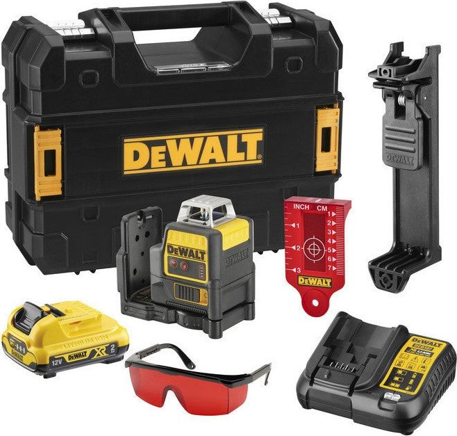 Dewalt Laser płaszczyznowy DCE0811D1R czerwony 20 m