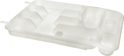 Plast Team Wkład Do Szuflad 7 Komorowy Na Sztućce Długi PlastTeam