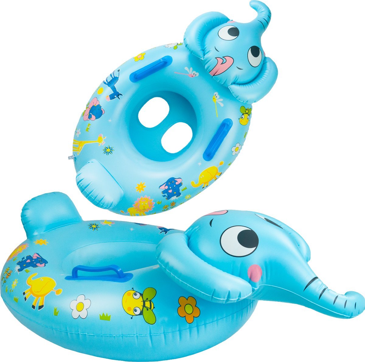 KOŁO DO PŁYWANIA DLA DZIECKA Z SIEDZISKIEM DMUCHANE SŁOŃ BASEN