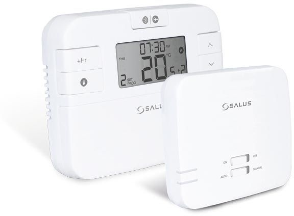 Salus Bezprzewodowy, elektroniczny regulator temperatury - tygodniowy (RT510RF)