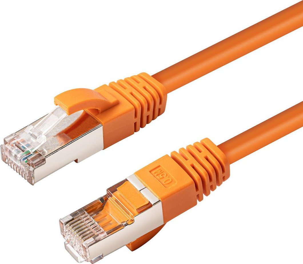 MicroConnect CAT6A S/FTP 2m Orange LSZH