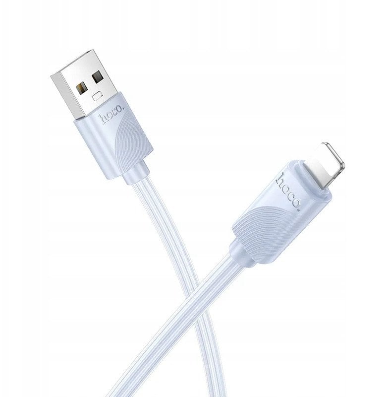 Kabel USB A do Lightning Hoco 2,4A 1 m X114 niebieski