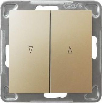 Ospel Łącznik żaluzjowy Impresja złoty metalik (ŁP-7Y/m/28)