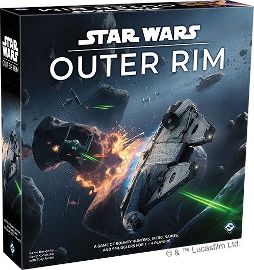 Fantasy Flight Games Gra planszowa Star Wars: Outer Rim