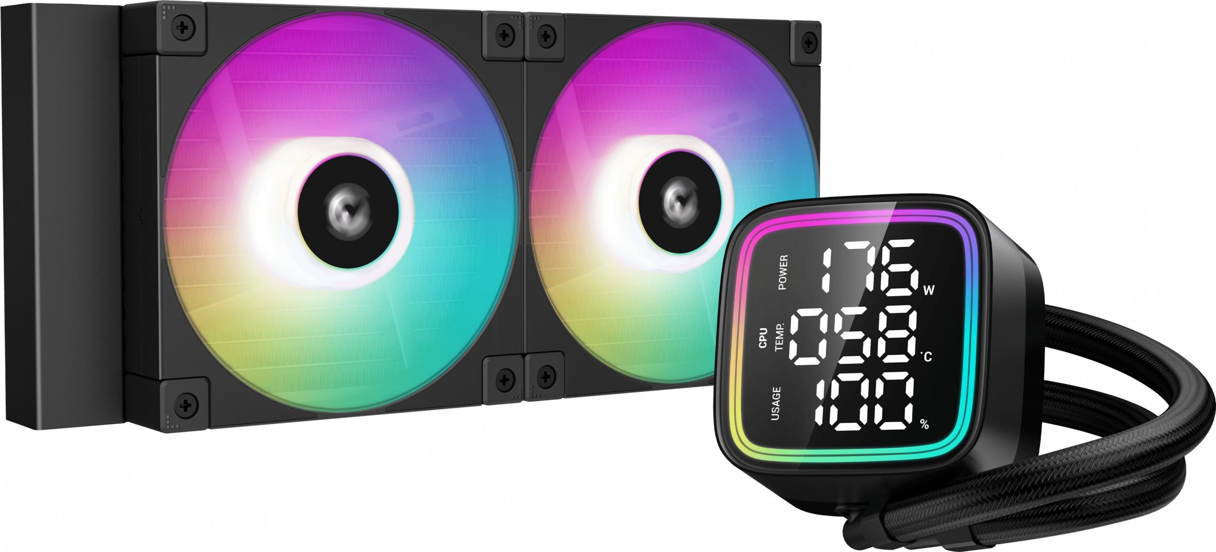 Chłodzenie wodne Deepcool LD240 (R-LD240-BKDMMN-G-1)