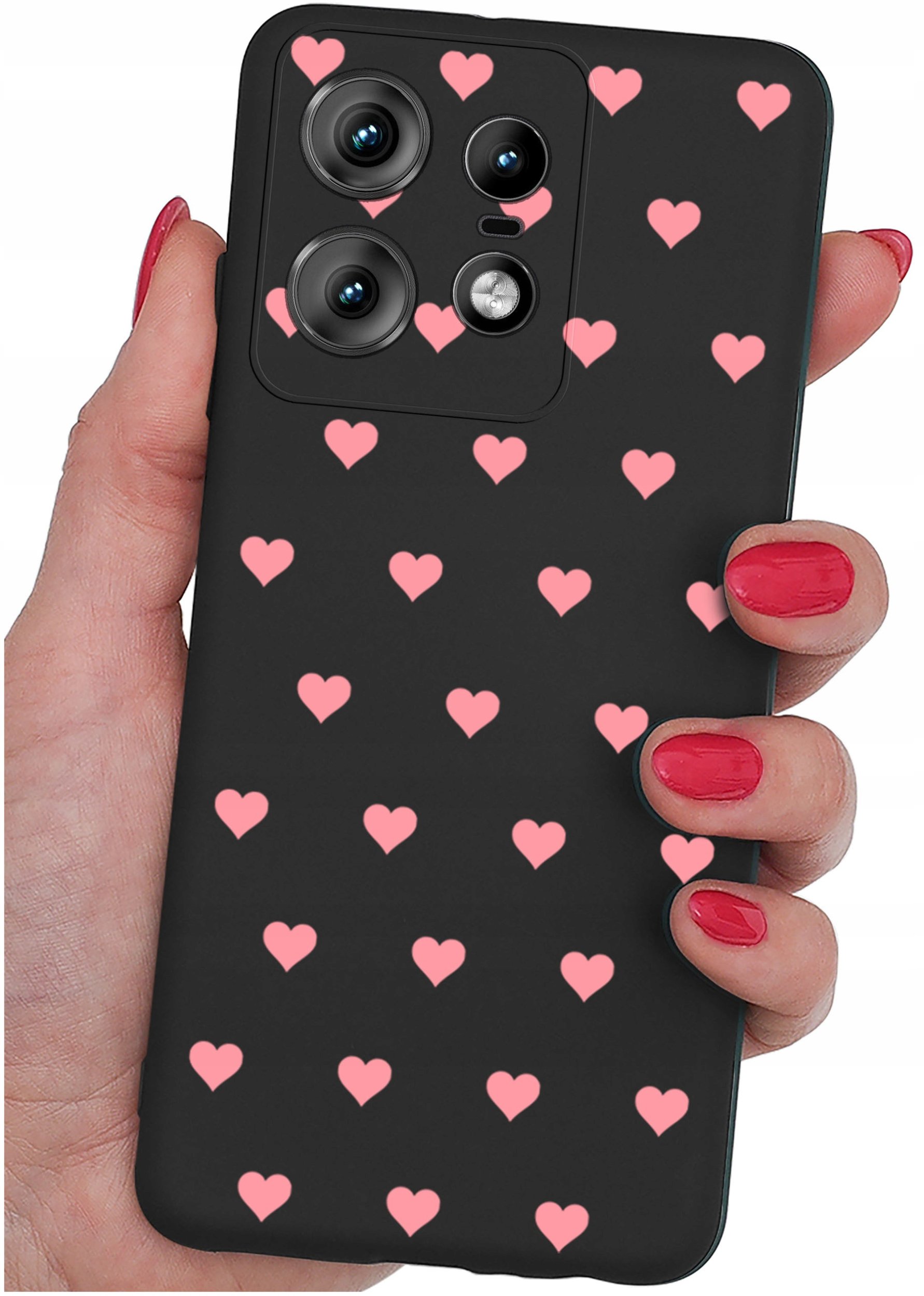 Etui do Motorola Moto EDGE 50 Pro WZORY |SILIKONOWE MATT CASE