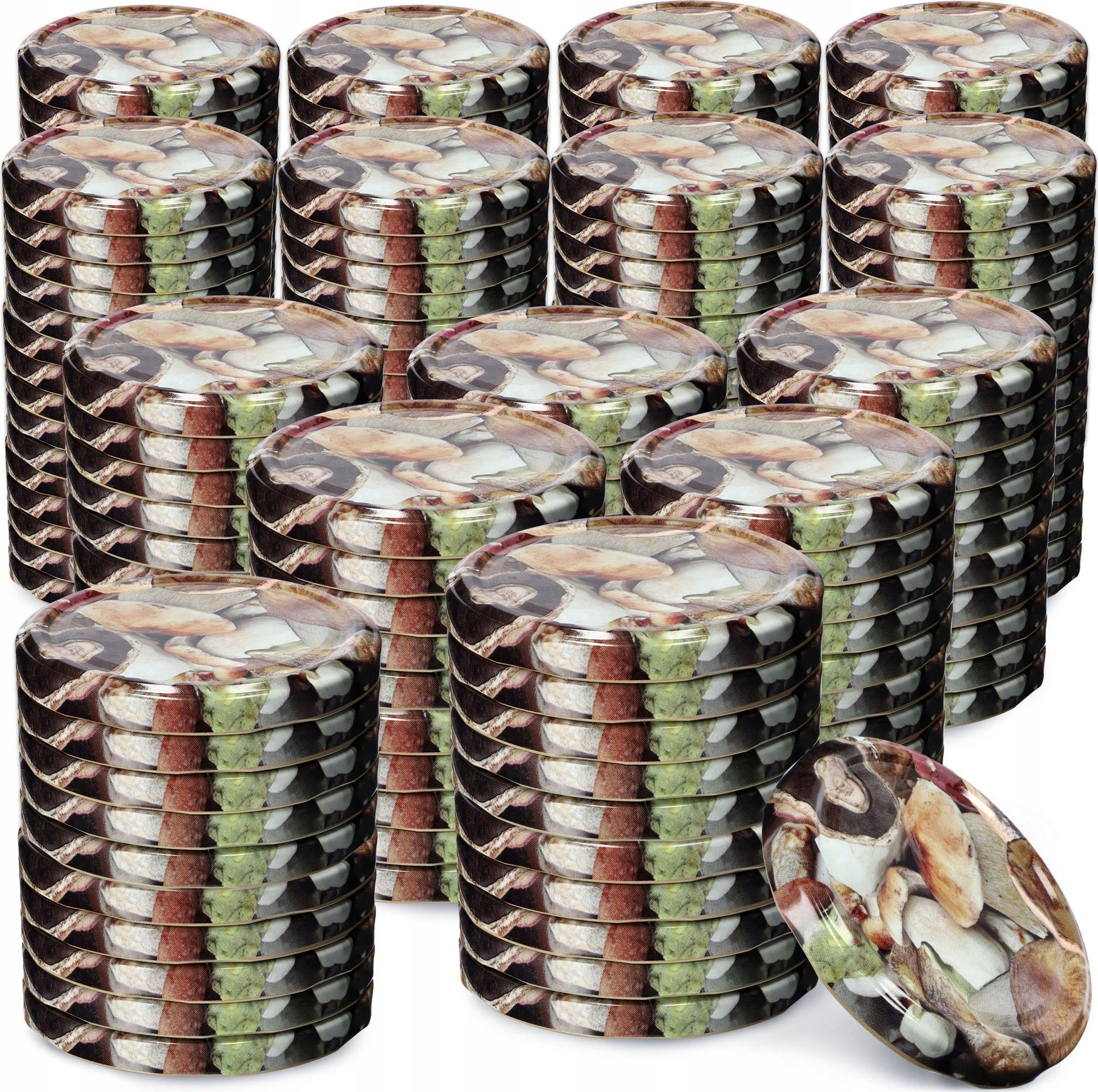 Kadax Zakrętki Do Słoików Nakrętki Wieczka 200 szt fi 66