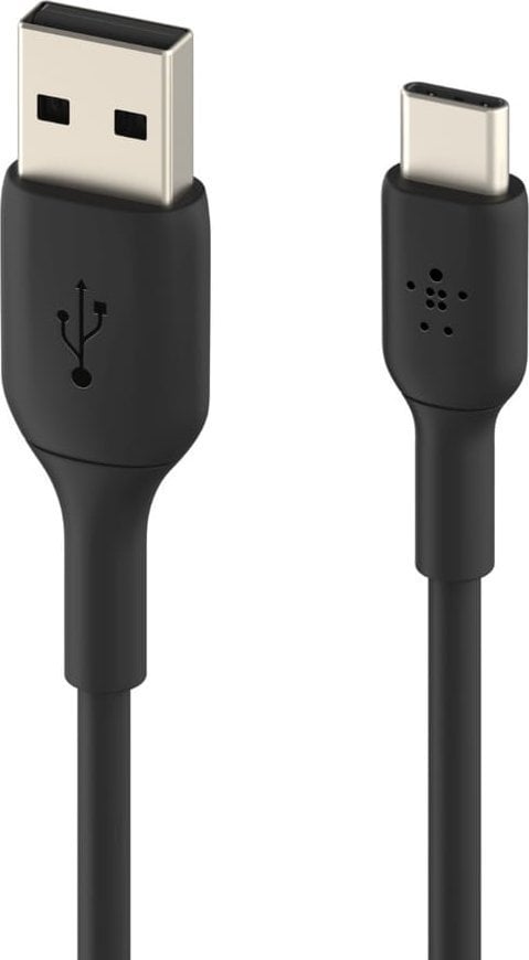 Kabel USB Belkin USB-A - USB-C 1 m Czarny (CAB001bt1MBK)